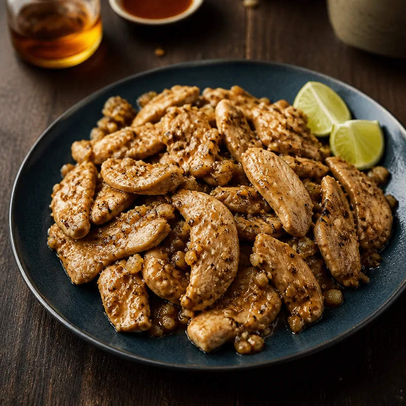 15-Minute Thai Garlic Pepper Chicken