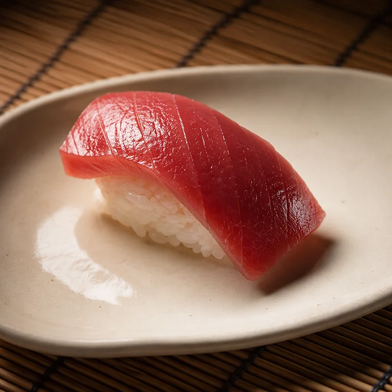 Tuna Nigiri at Home (Maguro)