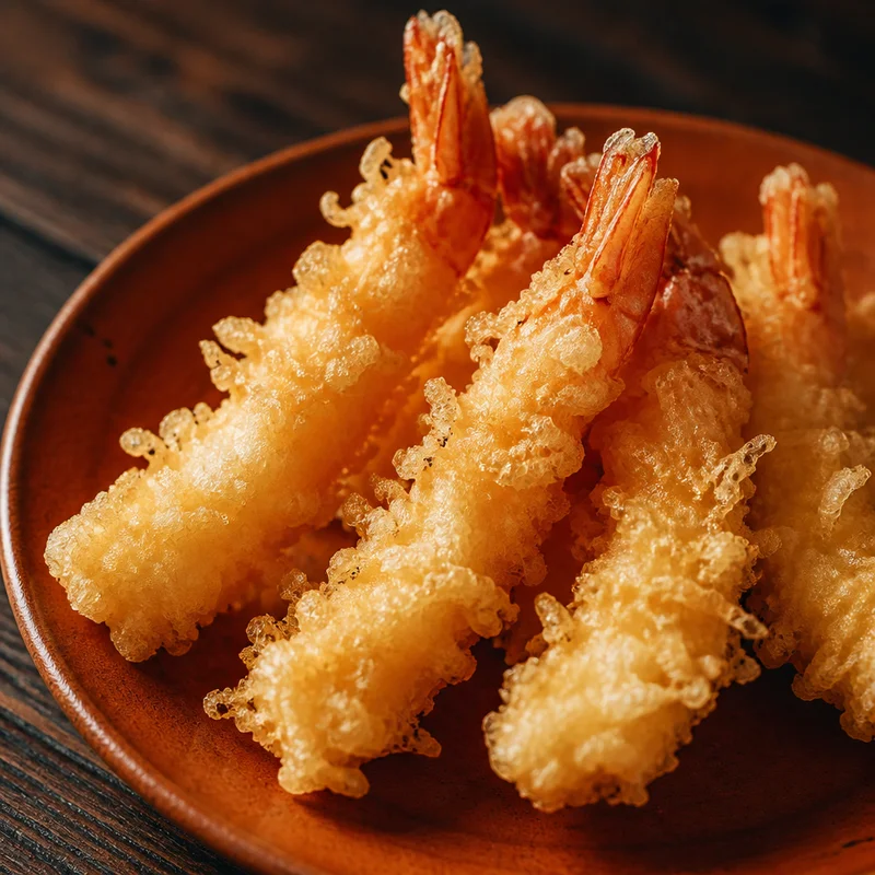 Shatteringly Crisp Shrimp Tempura