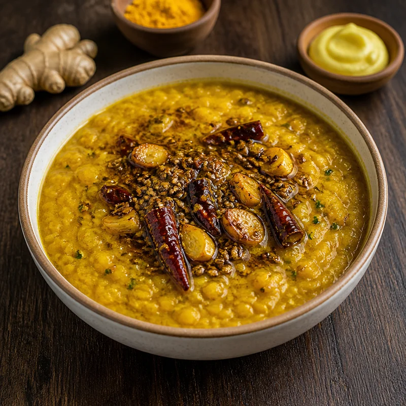 30-Minute Dal Tadka with Sizzling Ghee Tempering