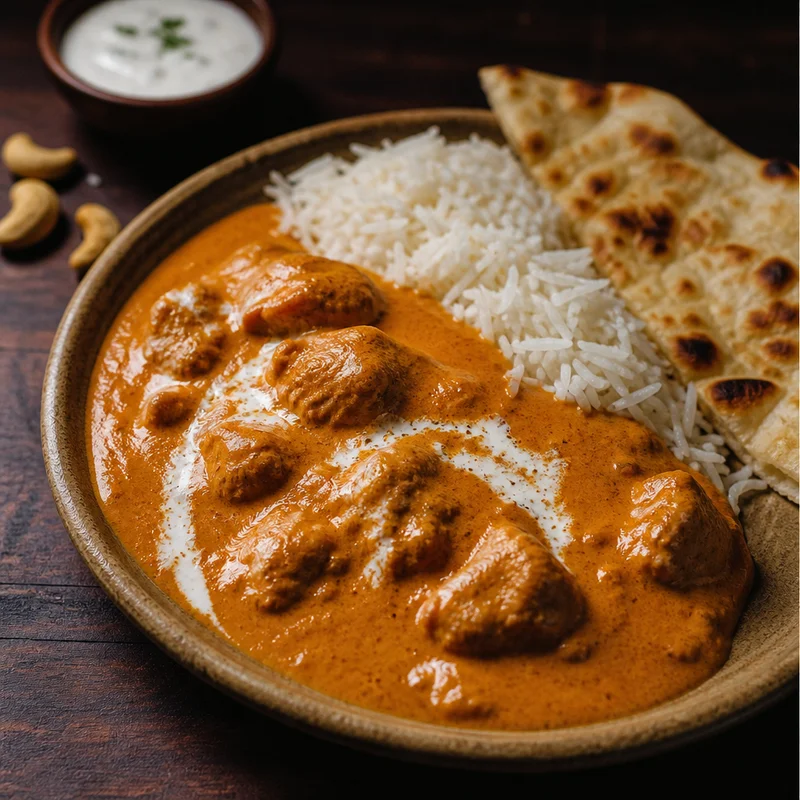 Silky Butter Chicken with Yogurt-Marinated Thighs
