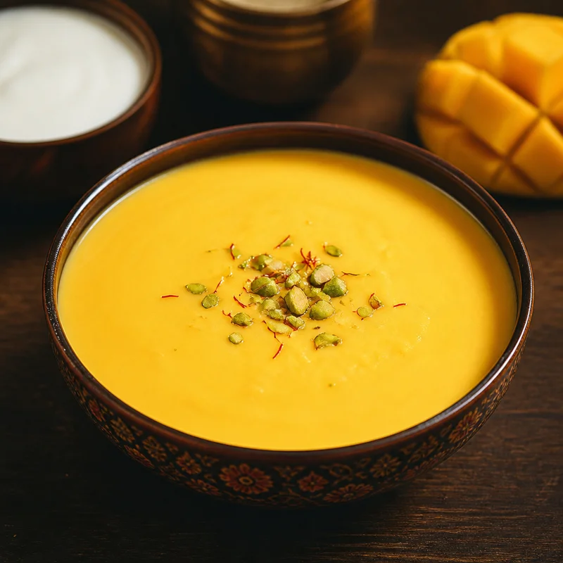 Three-Ingredient Alphonso Mango Lassi