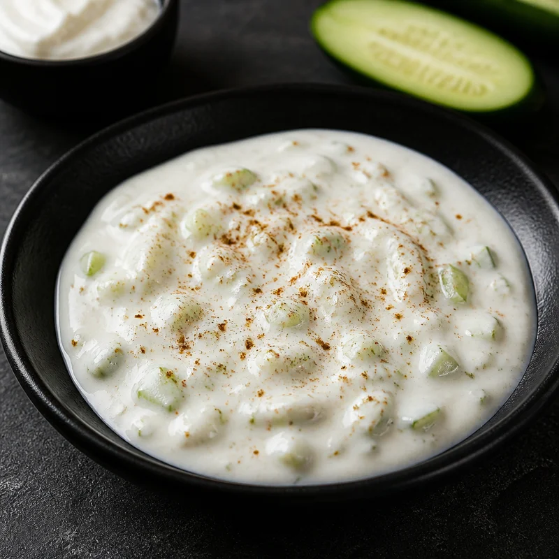 Five-Minute Cucumber Raita