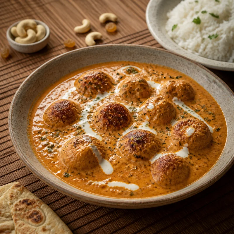 Make-Ahead Malai Kofta in Cashew-Tomato Gravy
