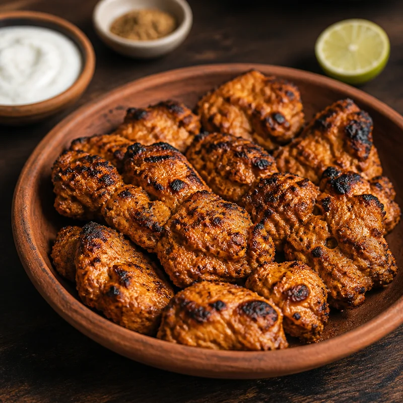 Double-Marinated Chicken Tikka with Tandoor-Style Char
