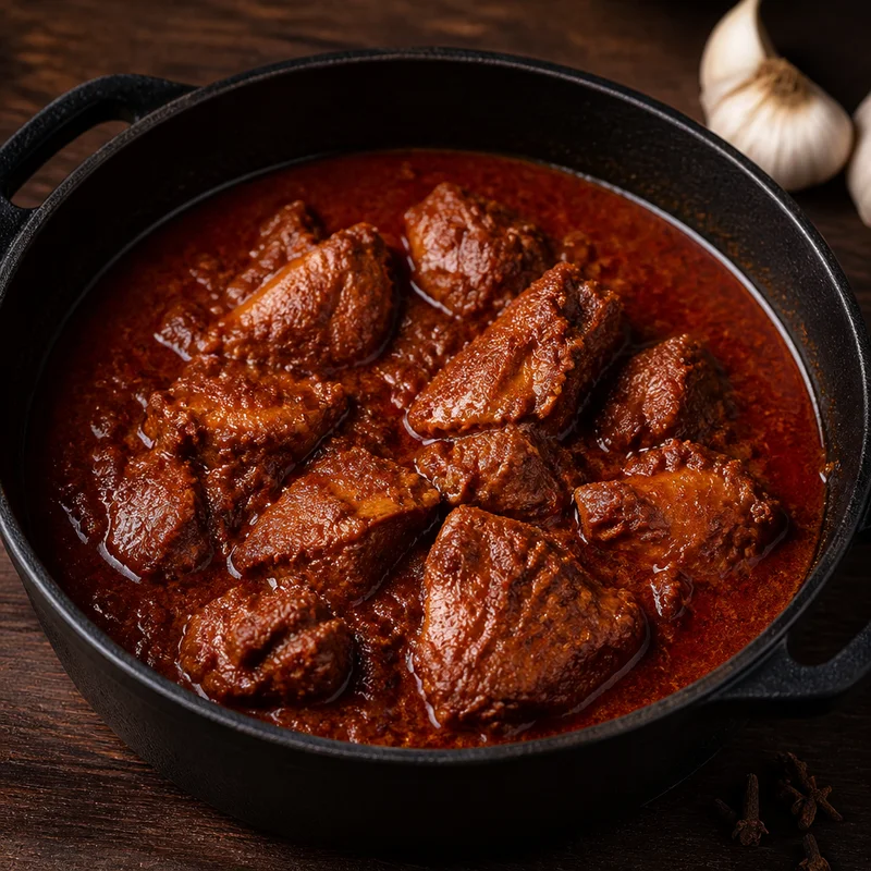 Overnight-Marinated Chicken Vindaloo
