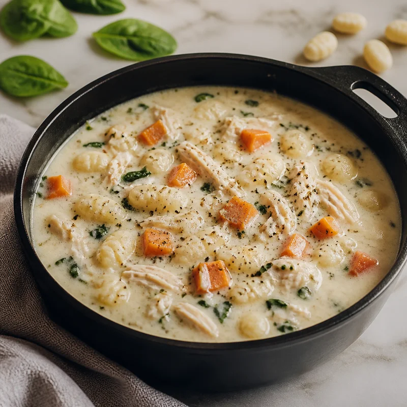 30-Minute Chicken Gnocchi Soup