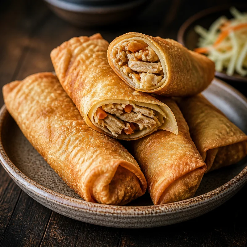 Crispy Chicken Egg Rolls