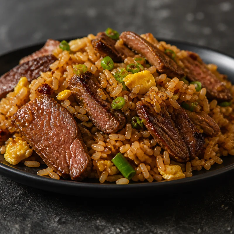 Wok-Seared Beef Fried Rice