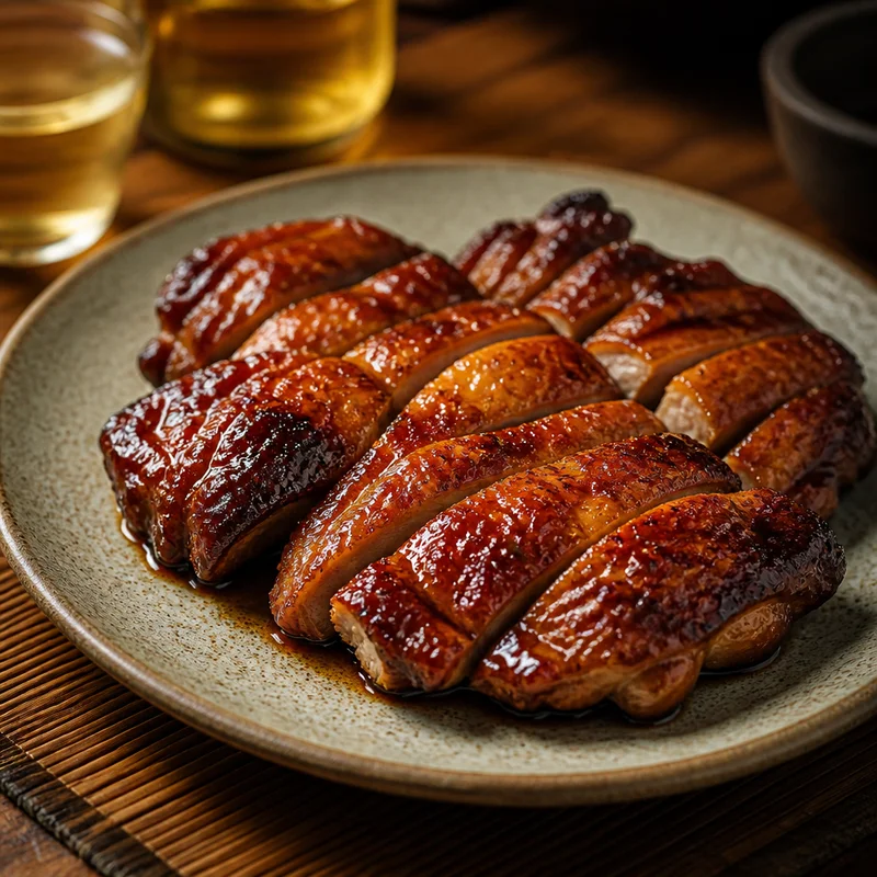 Lacquered Teriyaki Chicken Thighs