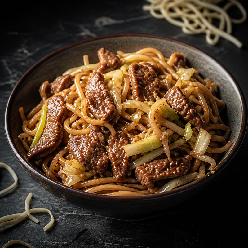 Takeout-Style Beef Lo Mein