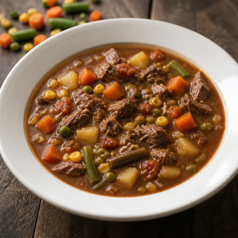 Old-School Vegetable Beef Soup