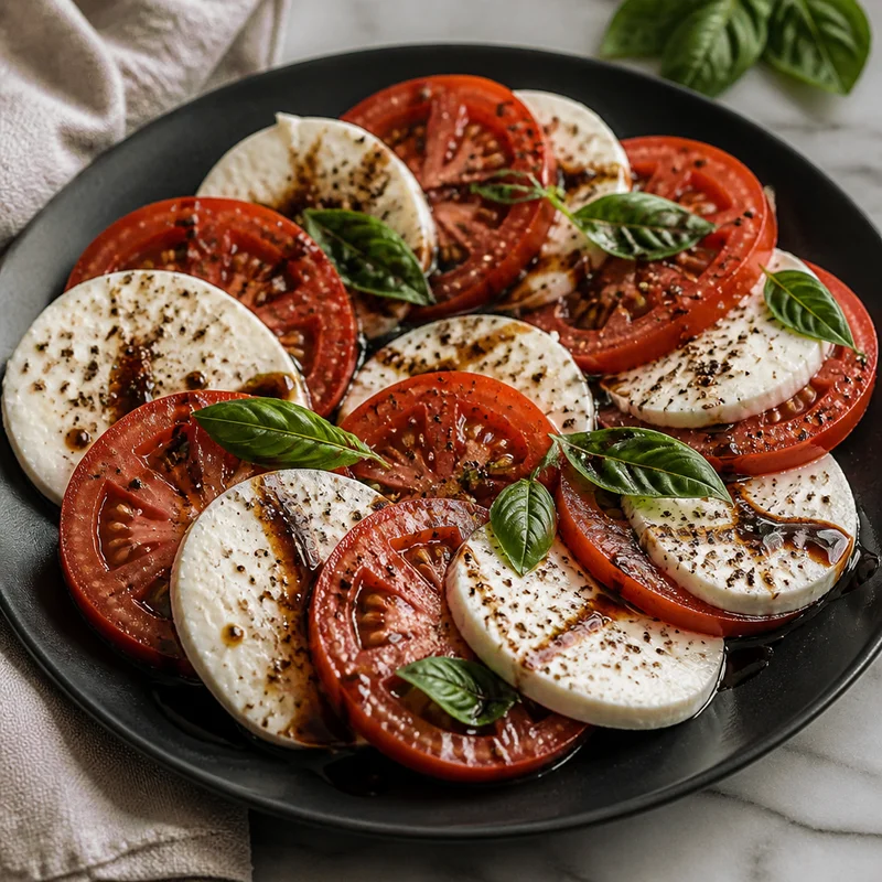 Five-Ingredient Caprese with Real Balsamic Reduction