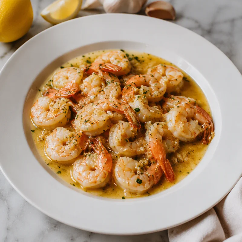 20-Minute Shrimp Scampi with Garlic-Lemon Butter