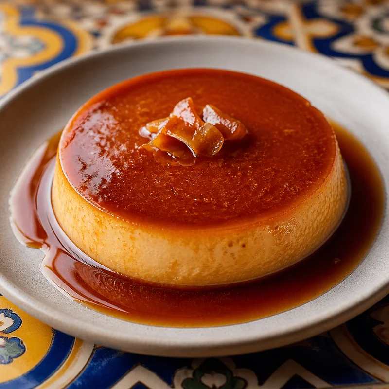 Clean-Unmolding Mexican Flan