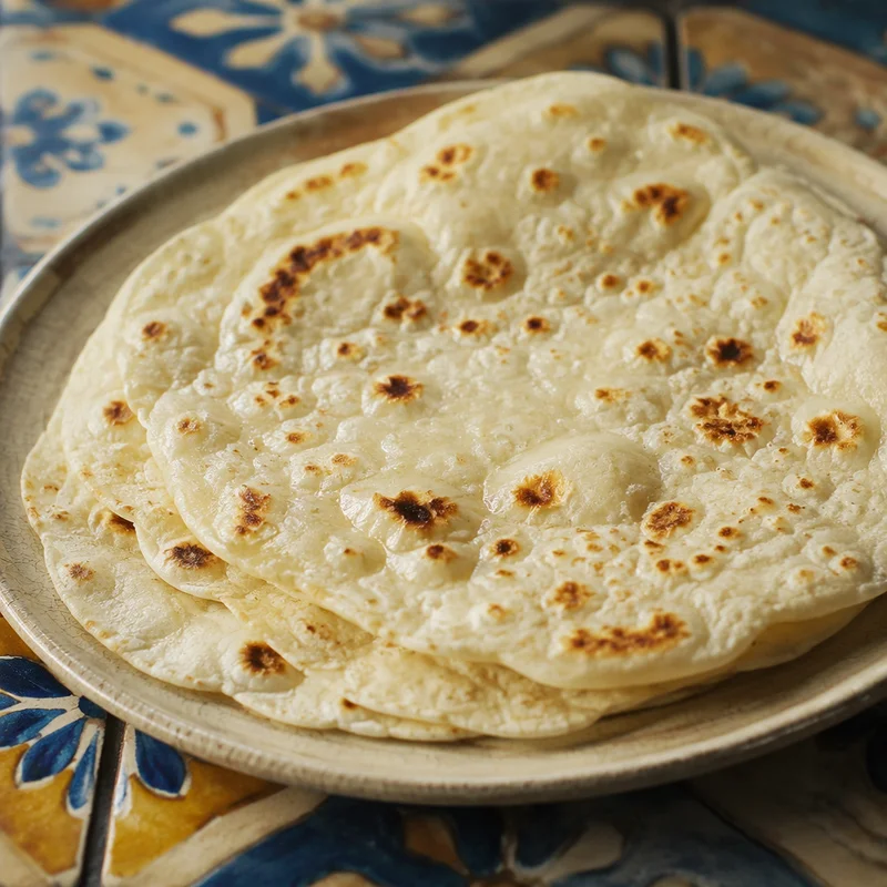 Four-Ingredient Flour Tortillas