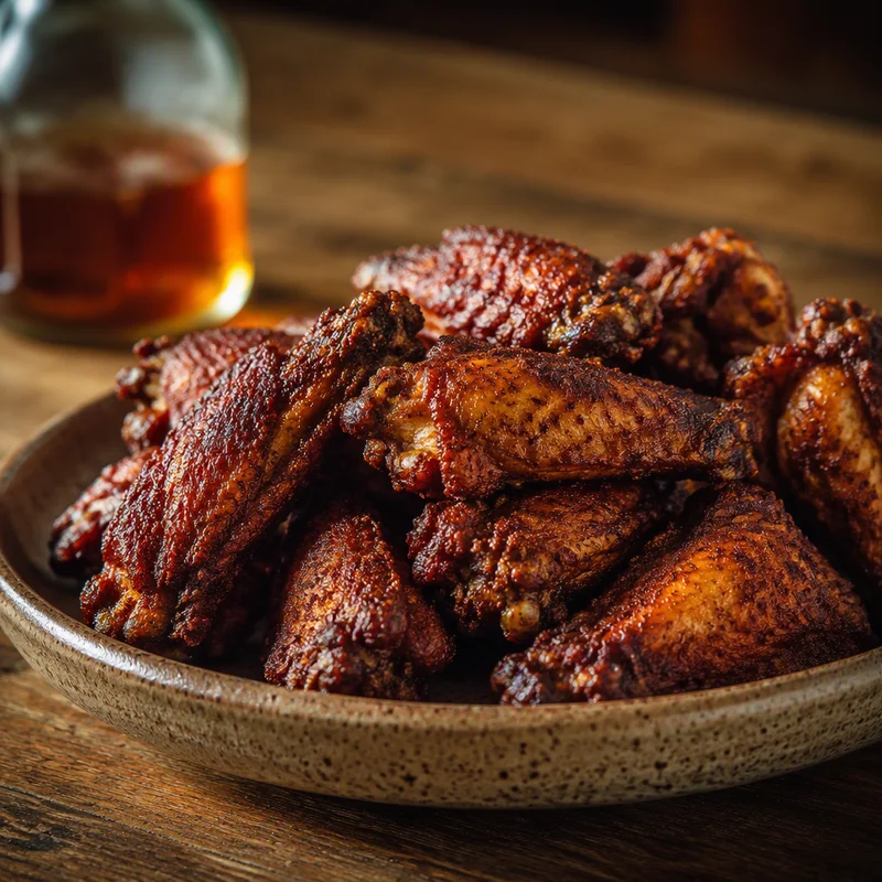 Dry-Rubbed Smoked-Style BBQ Wings