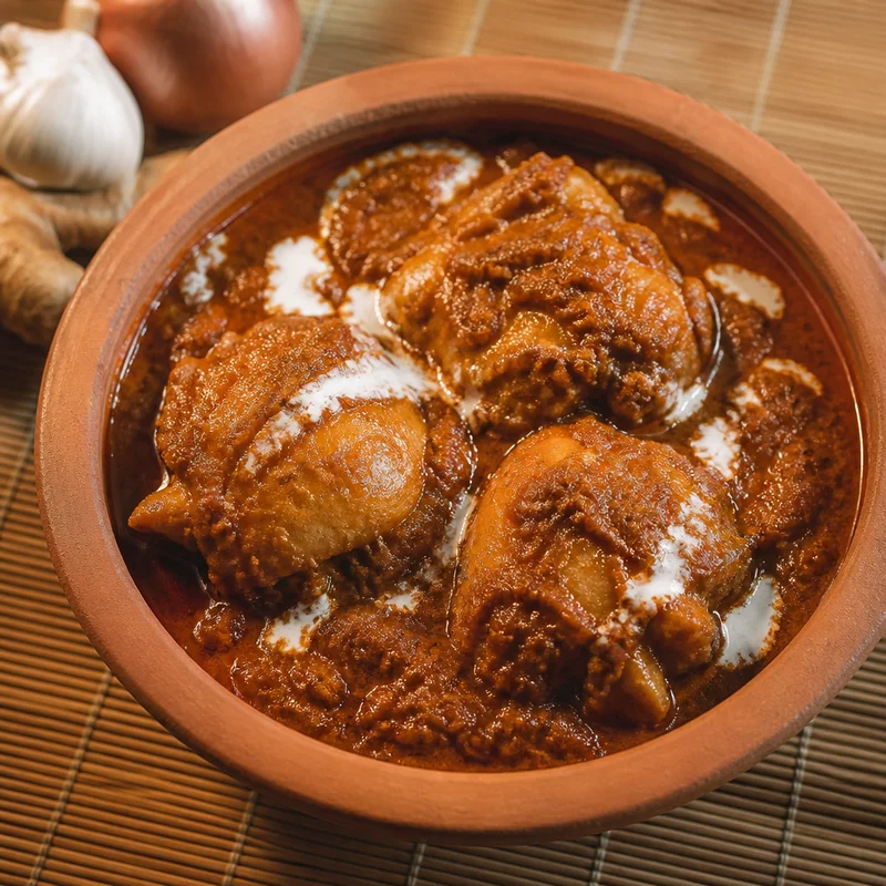 Foundation Chicken Curry with Onion-Tomato Masala