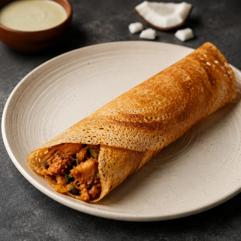 Chicken Masala Dosa