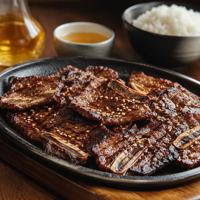 Yakiniku-Style Grilled Beef Short Ribs