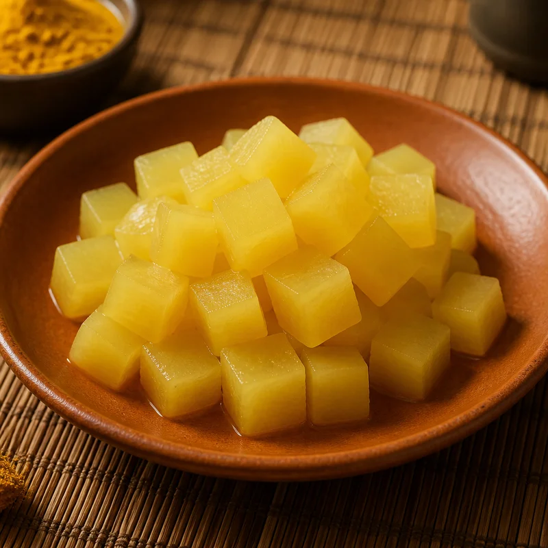 30-Minute Korean Pickled Daikon (Danmuji)