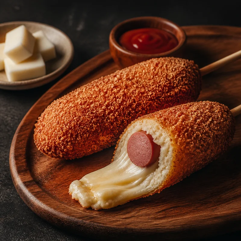 Korean Street-Style Corn Dogs