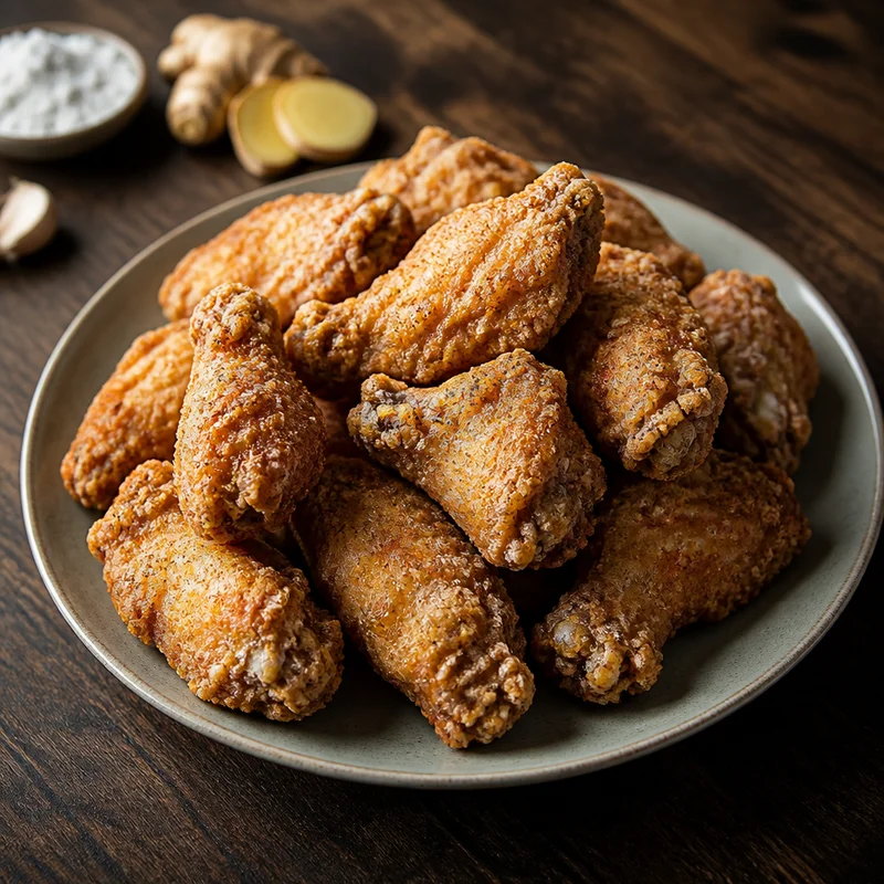 Plain Korean Fried Chicken (Double-Fried, No Sauce)