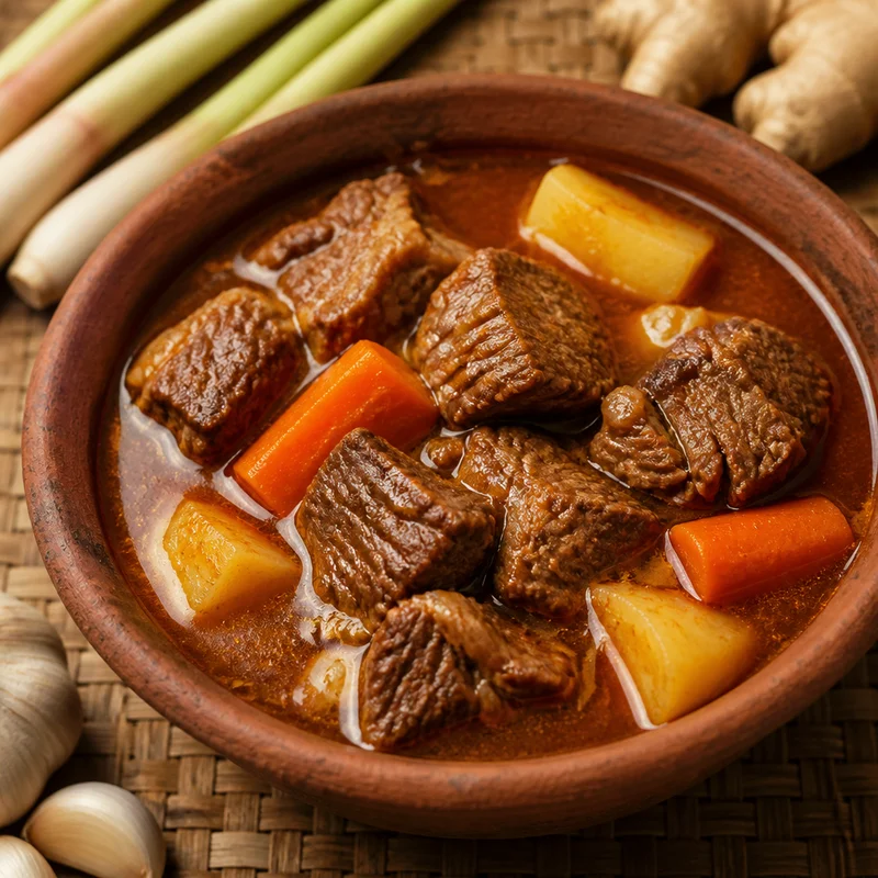 Lemongrass Star Anise Beef Stew (Bo Kho)