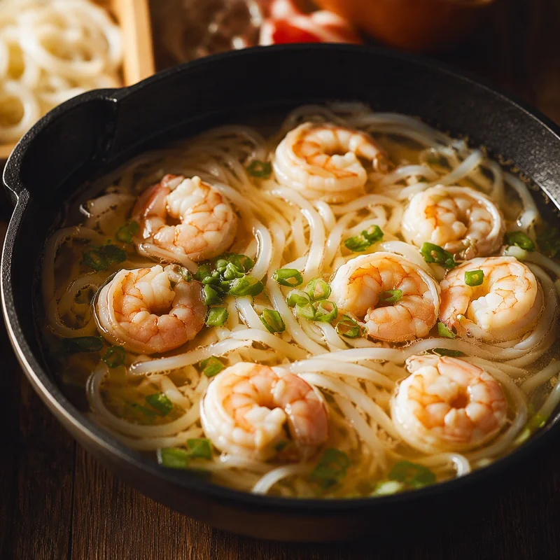 Shell-Broth Shrimp Pho