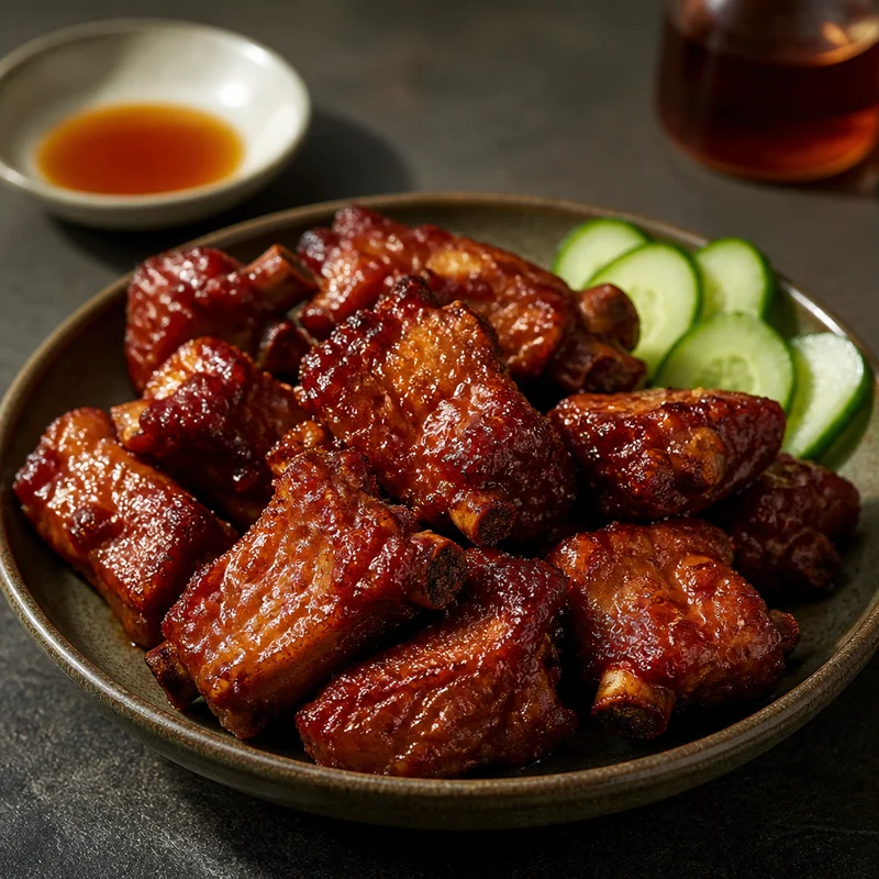 Vietnamese Caramel-Braised Pork Spare Ribs
