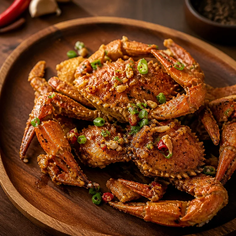 Salt and Pepper Soft-Shell Crab