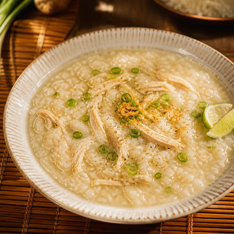 One-Pot Vietnamese Chicken Rice Porridge