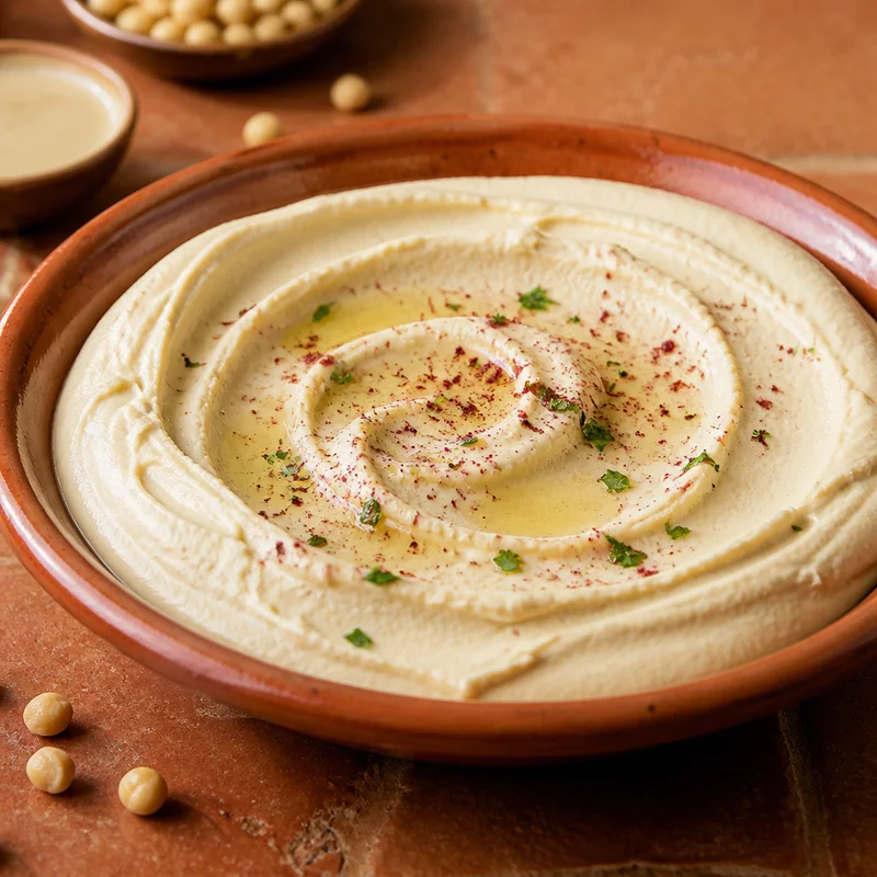 Ultra-Smooth Whipped Hummus