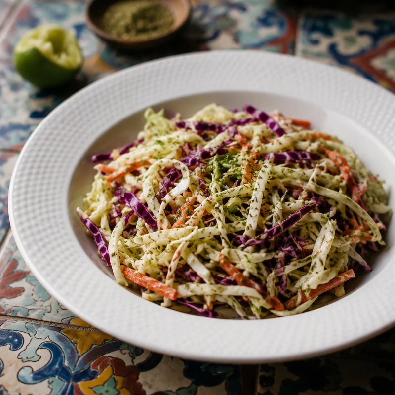 Lime-and-Oregano Mexican Slaw