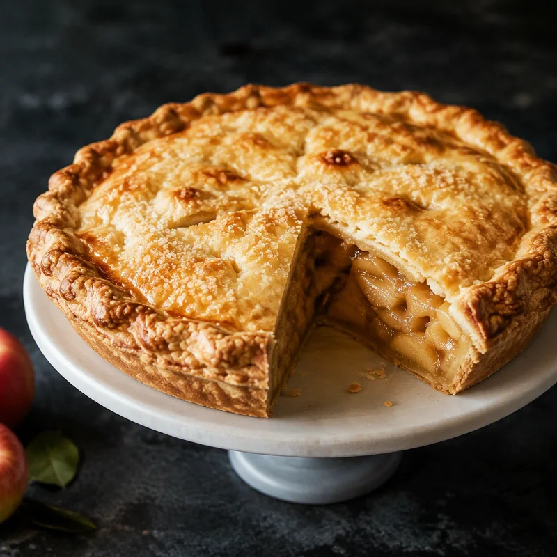 Crisp-Bottom Apple Pie