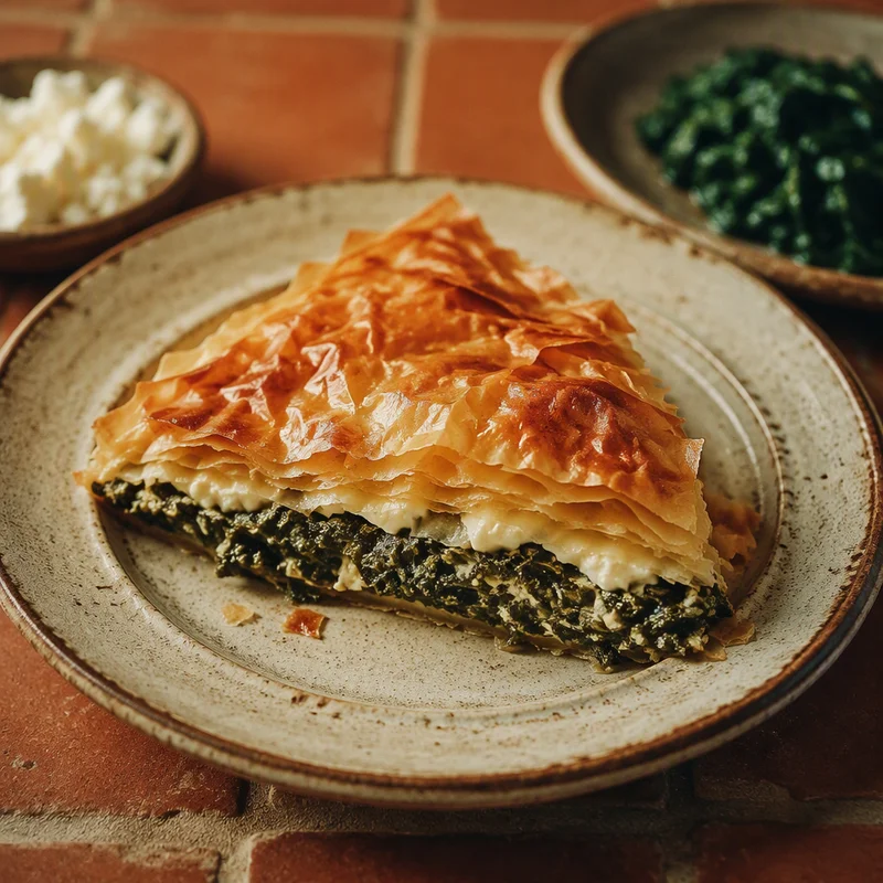 Shatteringly Crisp Spinach and Feta Phyllo Pie