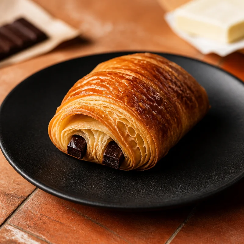 Pain au Chocolat, Two Ways