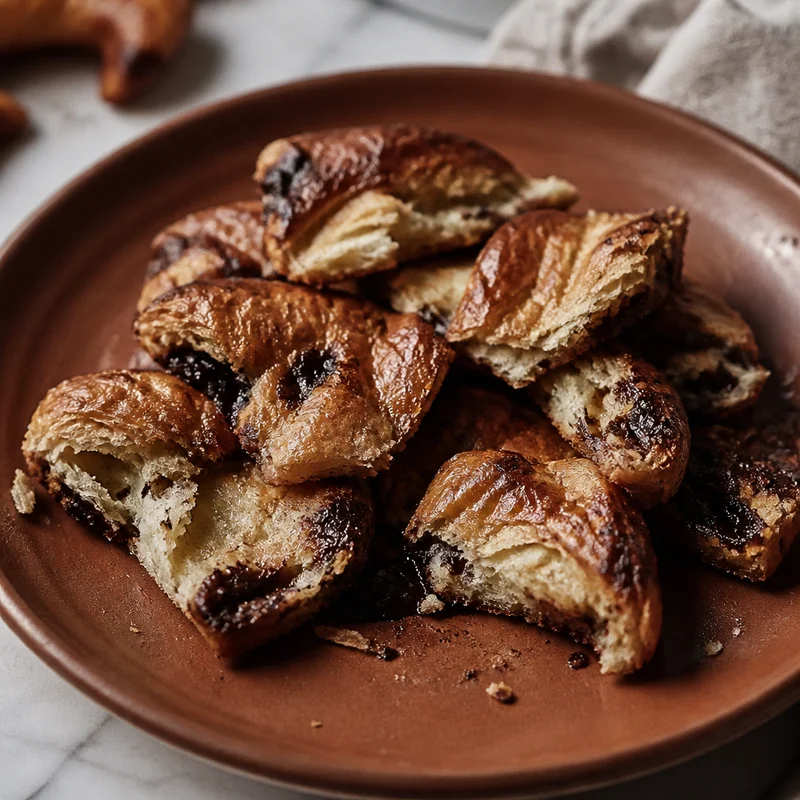 Chocolate Almond Croissants