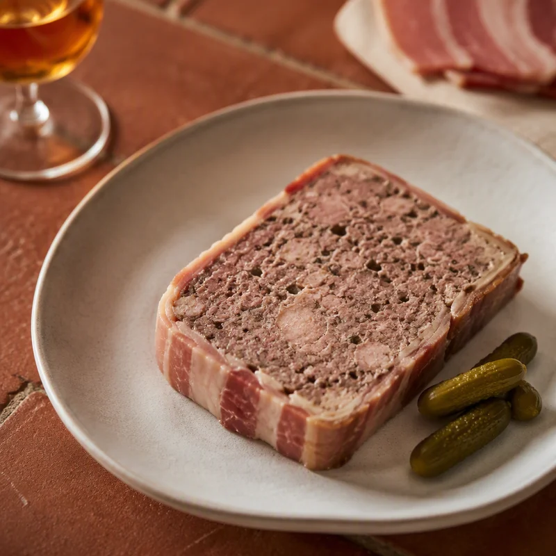 Two-Day Country Pâté with Cognac and Cornichons