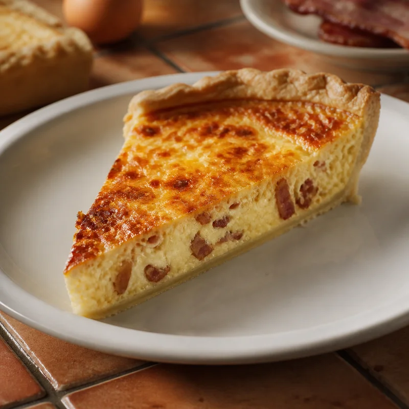 Silky Quiche Lorraine