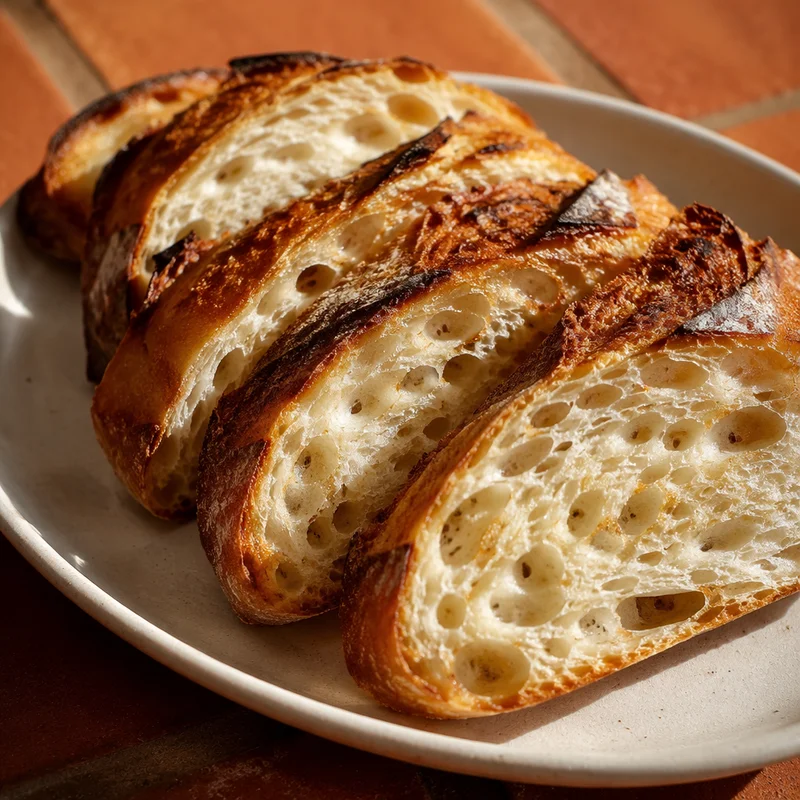 Overnight No-Knead Baguettes with a Crackly Crust