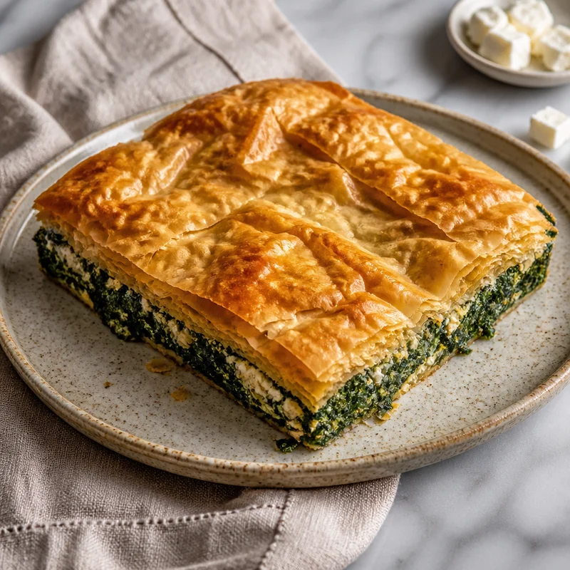 Sheet-Pan Spanakopita (Greek Spinach and Feta Pie)