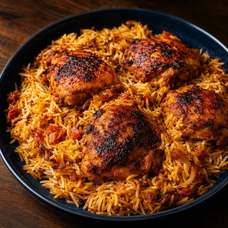 Tandoori Chicken and Basmati Rice Bake