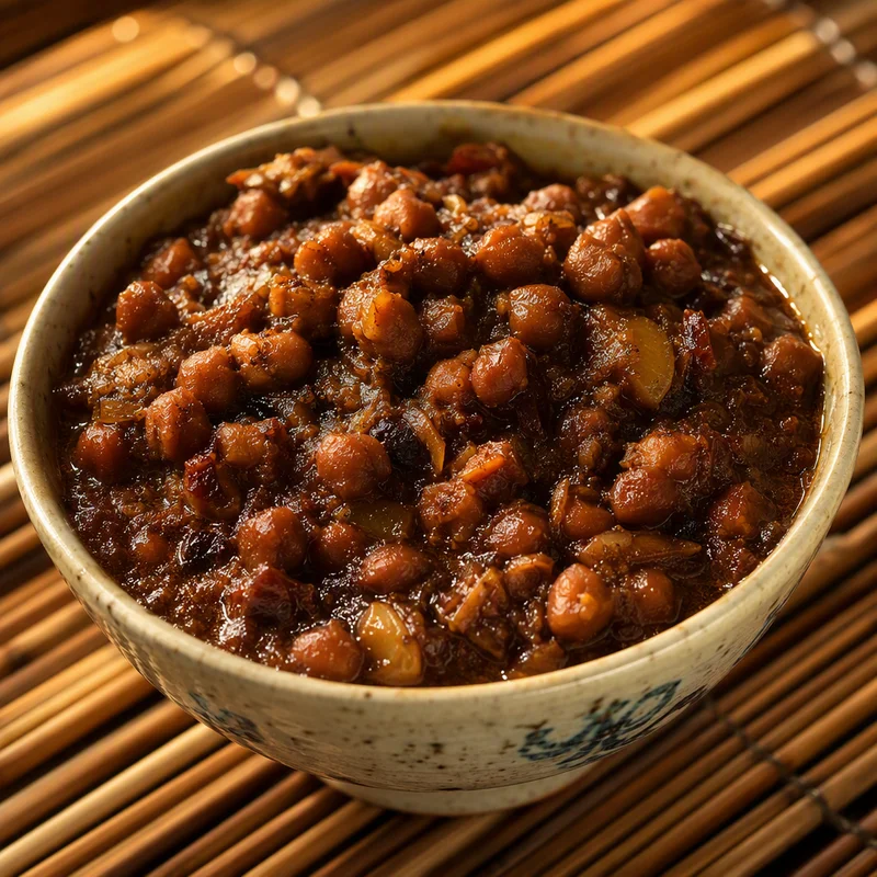 Tea-Simmered Punjabi Chickpeas with Amchur and Ginger