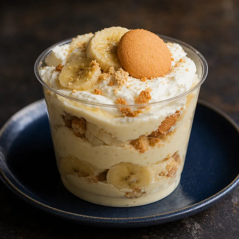 No-Bake Banana Pudding Icebox Cups