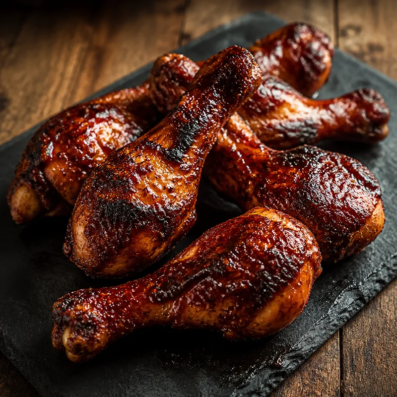 Air Fryer Brown Sugar BBQ Chicken Drumsticks