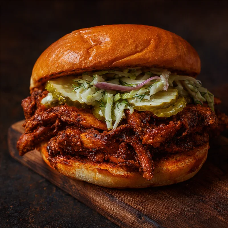 Nashville Hot Oyster Mushroom Sandwiches