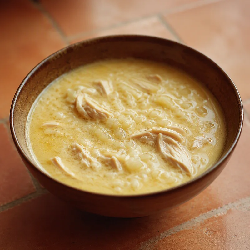 Instant Pot Greek Lemon Chicken and Rice Soup