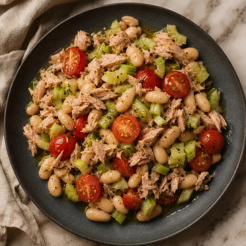 Tuscan Tuna and White Bean Salad