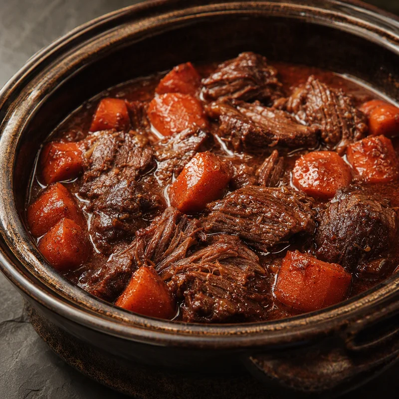 Slow Cooker Five-Spice Beef and Carrots